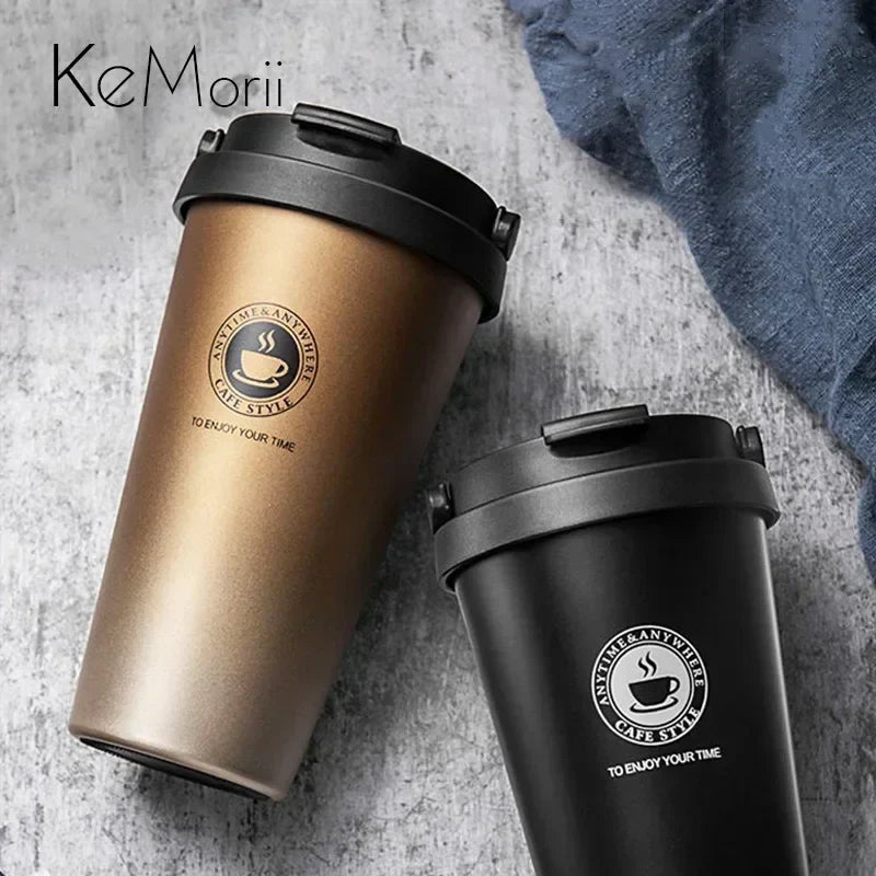 Thermasip - Isolierter Edelstahl Reisebecher für Heiß- und Kaltgetränke, 500 ml-3
