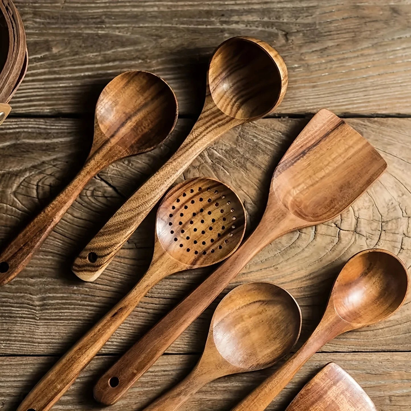 NordicWood Küchenutensilien Set – Nachhaltig & Stilvoll für jedes Kochabenteuer