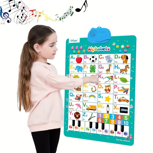 Sprechen ABC -Wandplakat für Kleinkinder - Leder spielerisch-1