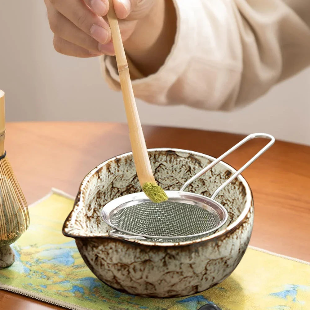 Matcha Tea Set – Japanisches 6-teiliges Set für traditionelle Teezeremonien