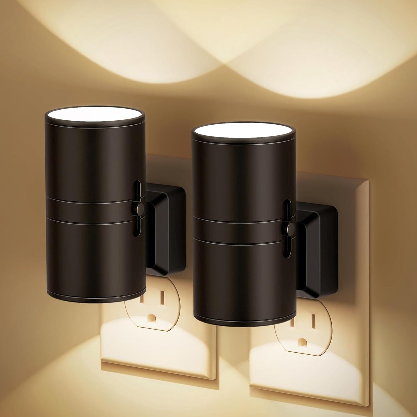 Dimmbares Nachtlicht Kinder mit Twilight-Sensor – Energieeffizientes Nachtlicht Steckdose für sanfte Beleuchtung-1