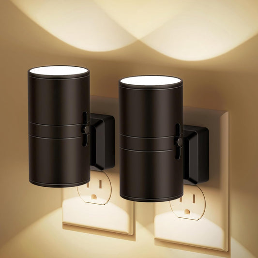 Dimmbares Nachtlicht Kinder mit Twilight-Sensor – Energieeffizientes Nachtlicht Steckdose für sanfte Beleuchtung-1