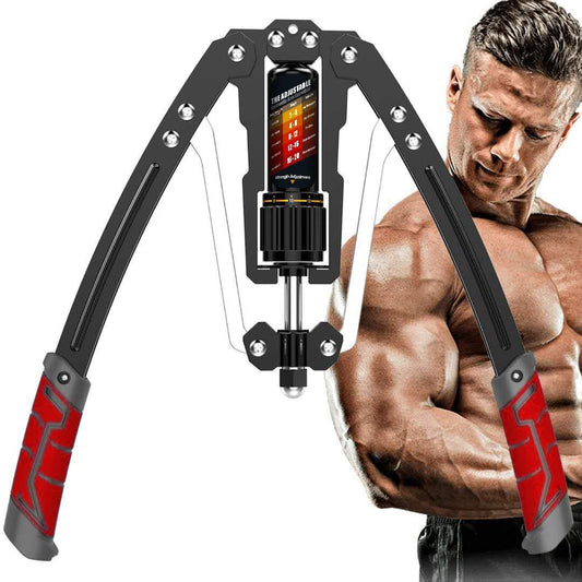 Verstellbarer Armtrainer TwisterPro - Hydraulisches System 10-200 kg für Oberkörpertraining-1