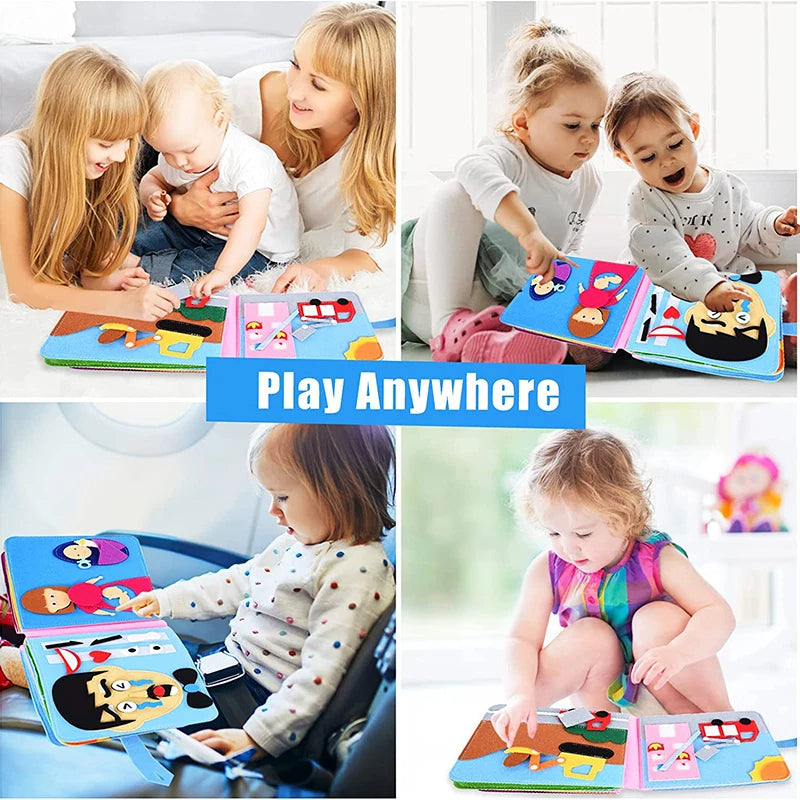 CurioSense Baby Board – 3D Leren & Ontdekken voor Peuters