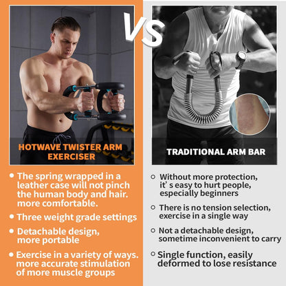 Twisterflex - Verstellbarer Trainingsstab Für Effektives Krafttraining Zuhause-6