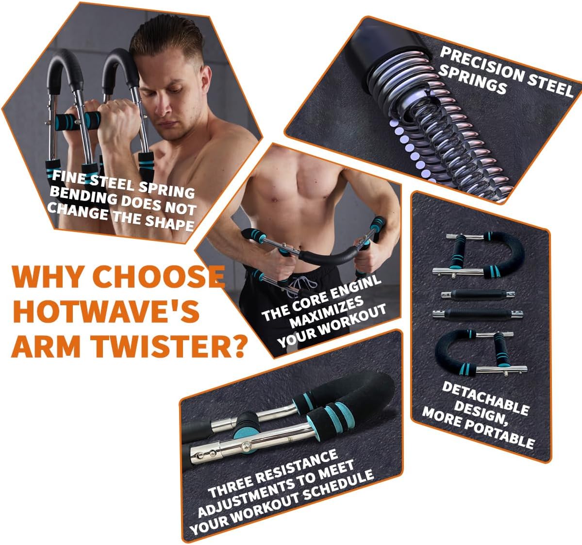 Twisterflex - Verstellbarer Trainingsstab Für Effektives Krafttraining Zuhause-5