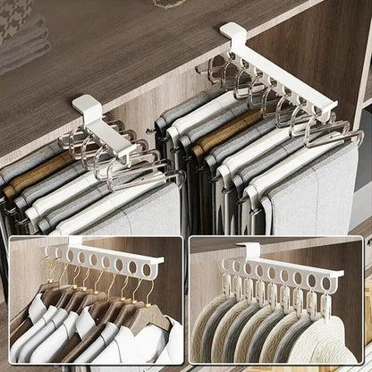 Kleiderorganizer – Intelligentes Auszugs-Rack für Kleiderschränke, Platzsparend & Multifunktional-3