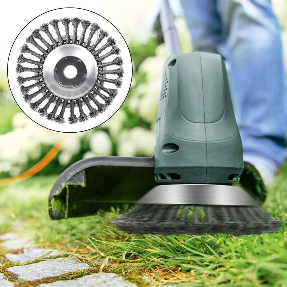 Robuster Stahl-Unkrauttrimmer – Effektiv für Wege & Ränder