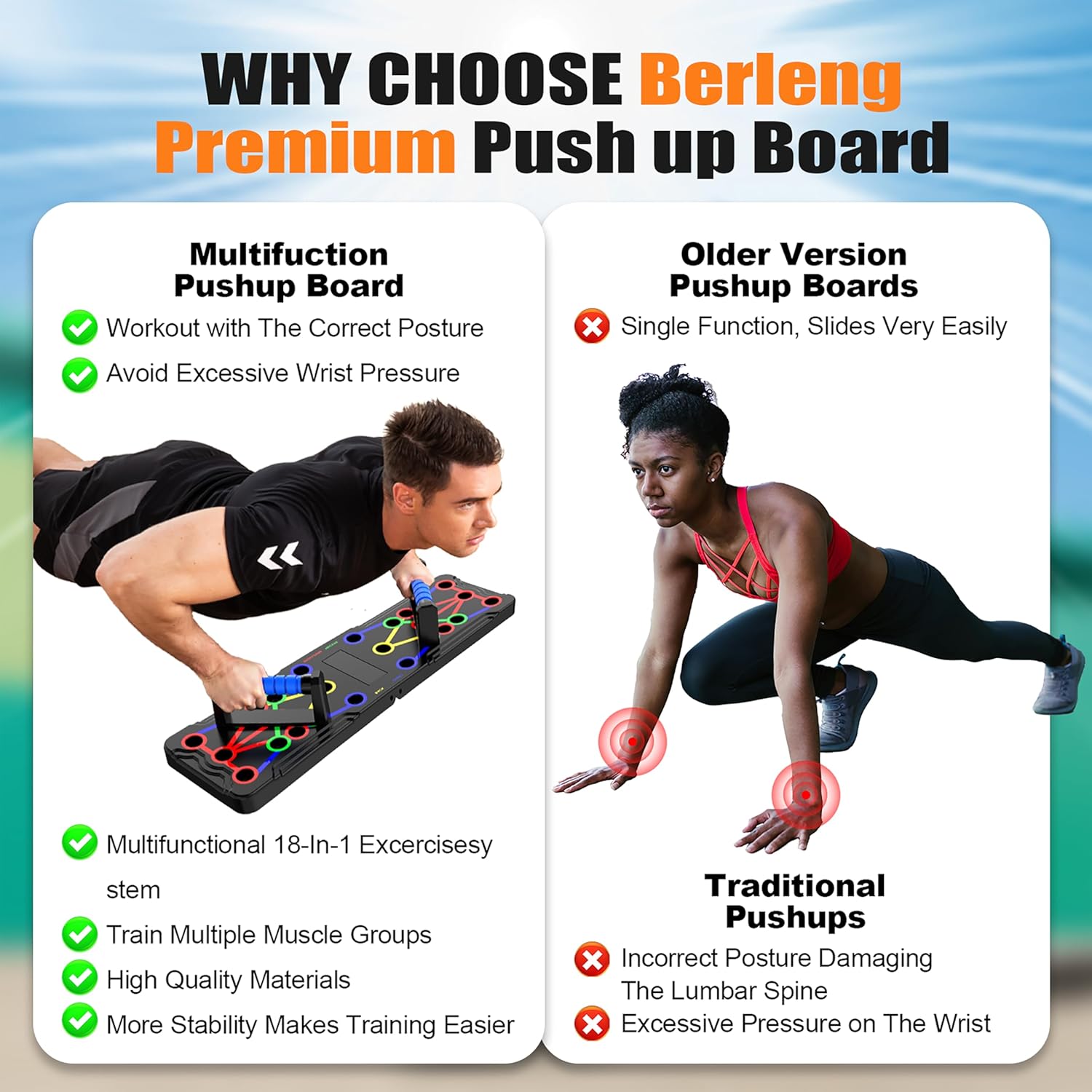 PowerFlex - Multifunktionales Trainingsboard für Brust, Schultern und Arme-6