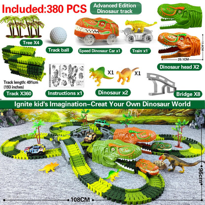 DinoTrack Express – Interaktives Dino-Zugspiel für fantasievolle Kinder ab 3 Jahren