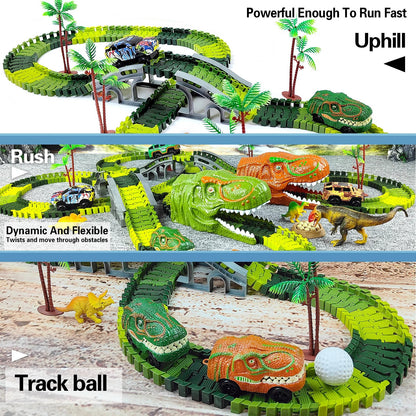DinoTrack Express – Interaktives Dino-Zugspiel für fantasievolle Kinder ab 3 Jahren