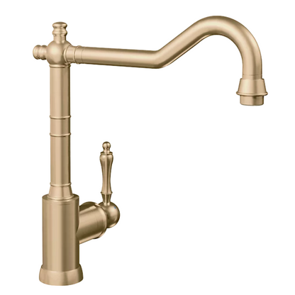 Avia 2.0 Gold Küchenarmatur von Villeroy & Boch – Nostalgisch & Glänzend für jede Küche