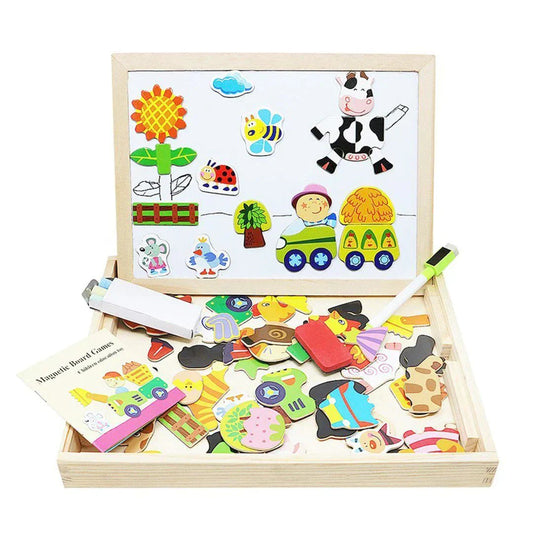  Kreativechalk -Board - Magnetic Two -Side -Kinderbrett-1