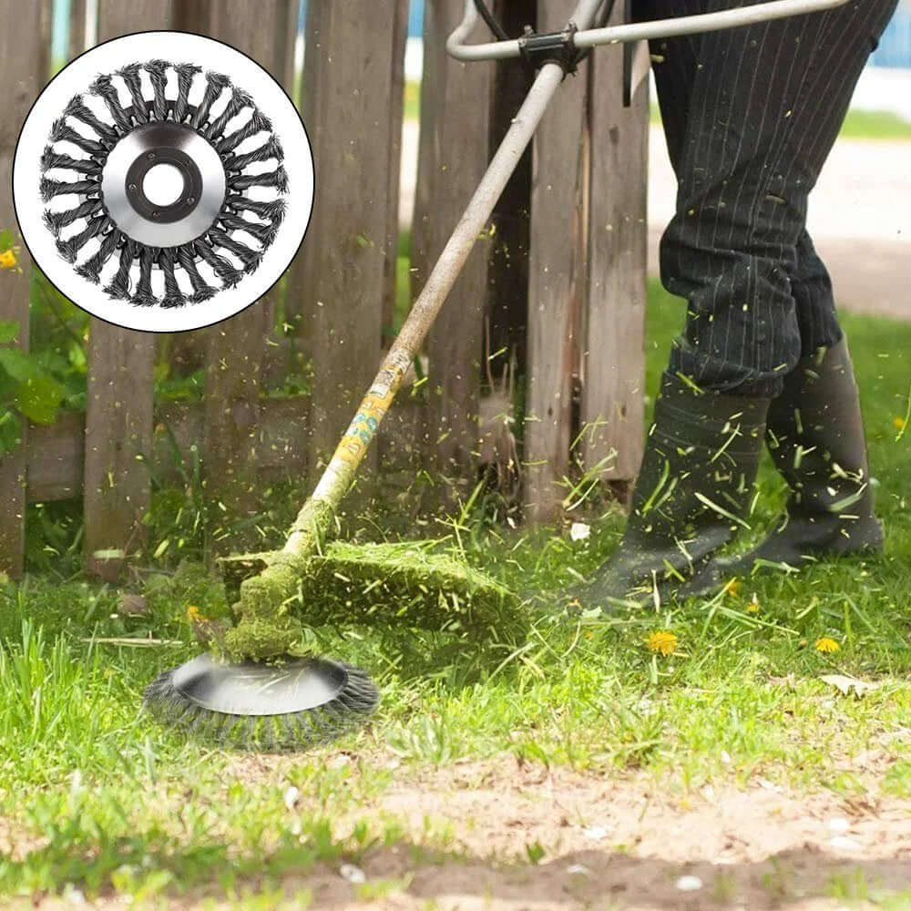 Robuster Stahl-Unkrauttrimmer – Effektiv für Wege & Ränder
