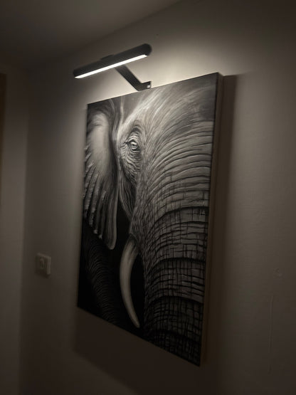 ArtGlow Drehbare LED-Wandleuchte – Kabellos & Stilvoll für jede Galerie-Wand