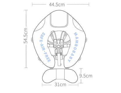 Baby Swim Ring with Canopy – Babyschwimmring mit Sonnenschutz & Tiermotiv für sicheres Planschen im Sommer