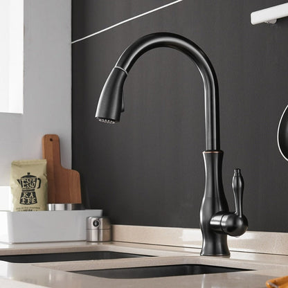FLEXFLOW Kitchen Tap – Ausziehbare Edelstahl-Küchenarmatur für flexible & stilvolle Küchenarbeit