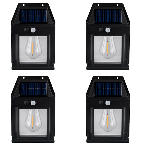 Variant image for Solarbetriebener Gartenstrahler mit Bewegungsmelder – Wasserdicht, Umweltfreundlich & Einfach zu Installieren-2