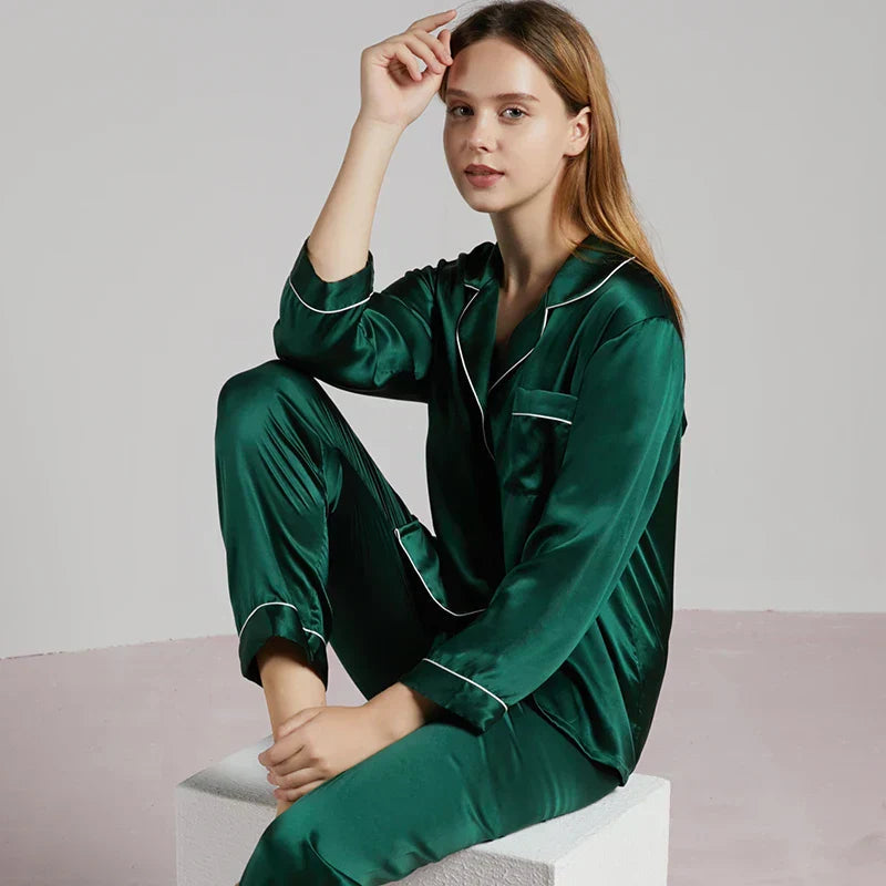 Silk Pyjamas – Seidenpyjama für Damen mit luxuriösem Komfort & zeitloser Eleganz
