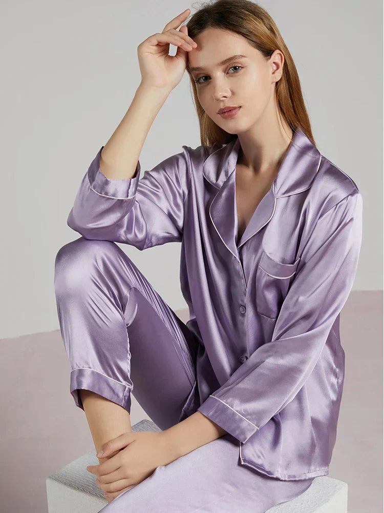 Silk Pyjamas – Seidenpyjama für Damen mit luxuriösem Komfort & zeitloser Eleganz