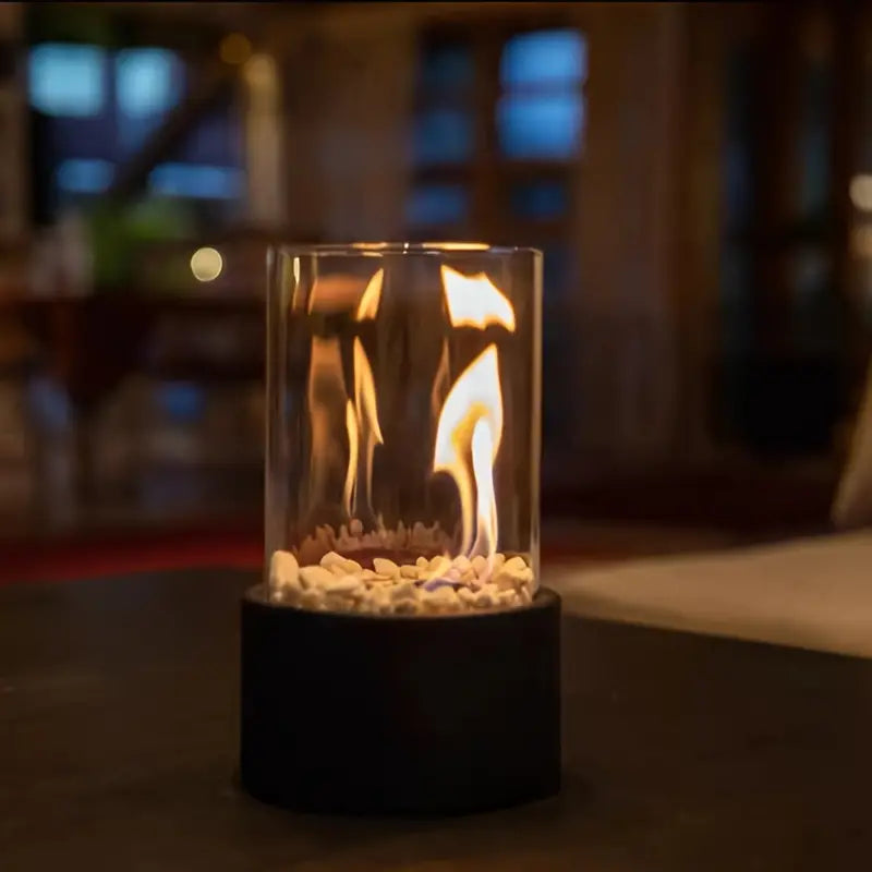 CosyFlame – Moderner Tischkamin mit echten Flammen & rauchfreier Bioethanol-Befeuerung