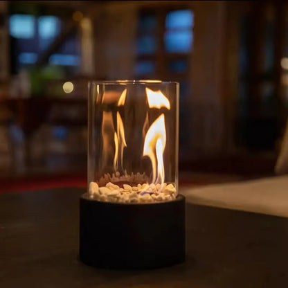 CosyFlame – Moderner Tischkamin mit echten Flammen & rauchfreier Bioethanol-Befeuerung