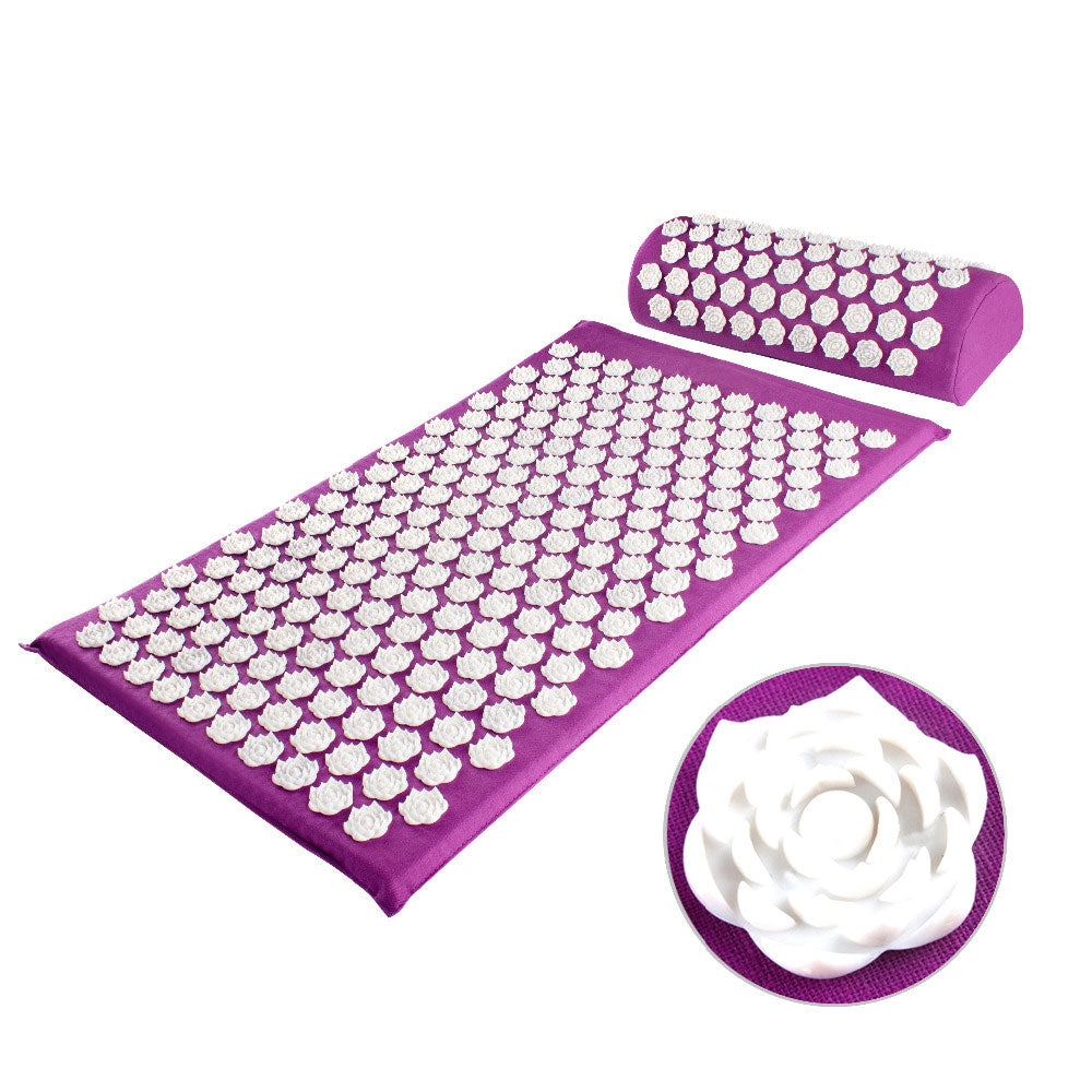 Relaxpress Yogamatte Mit Akupressurpunkten Für Schmerzlinderung Und Entspannung-3