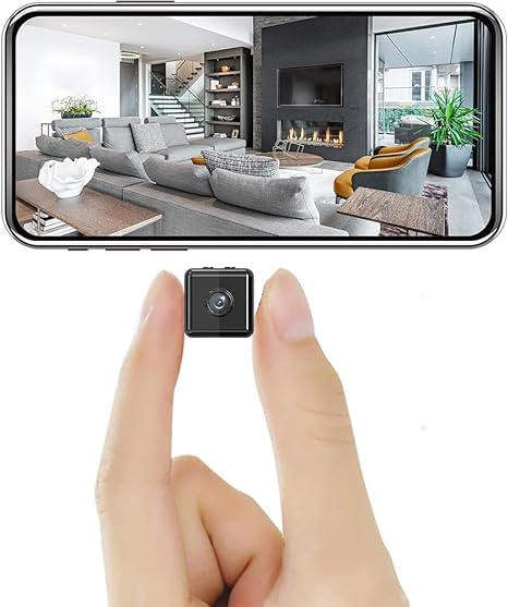 SecureView – Drahtlose 1080P Mini Sicherheitskamera mit App-Steuerung