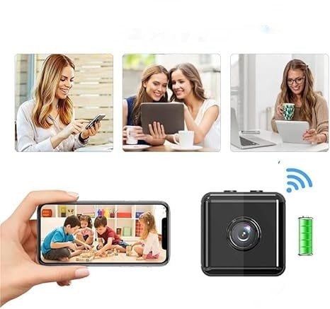 SecureView – Drahtlose 1080P Mini Sicherheitskamera mit App-Steuerung
