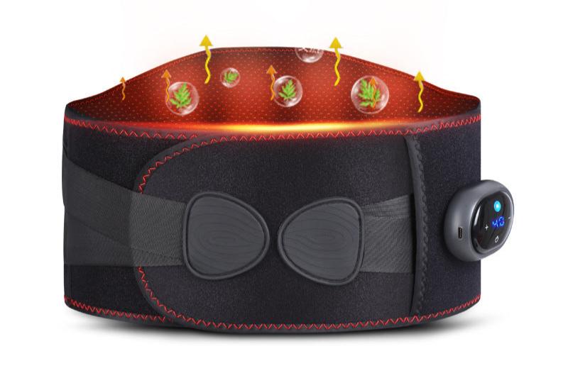 Ergonomisches Rückenmassagegerät Mit Infrarotwärme & Vibration Für Entspannung-5