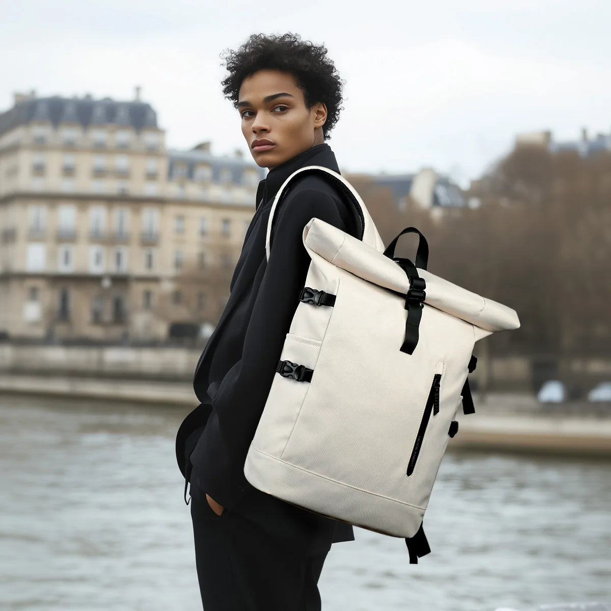ROLLTRAIL – Erweiterbarer Rolltop-Rucksack mit Laptopfach & großem Volumen