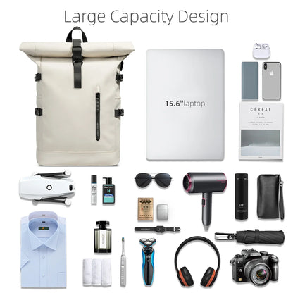 ROLLTRAIL – Erweiterbarer Rolltop-Rucksack mit Laptopfach & großem Volumen