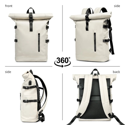 ROLLTRAIL – Erweiterbarer Rolltop-Rucksack mit Laptopfach & großem Volumen