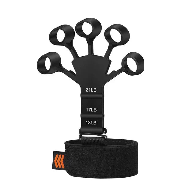 GripForce Handmuskeltrainer - Fingertrainer mit 6 Widerstandsniveaus für optimale Griffkraft-1