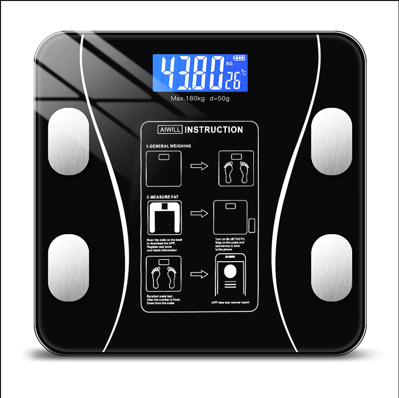 Variant image for Fitscale Körperfettwaage mit App-Anbindung - 11 Messwerte für Ihre Gesundheit-1