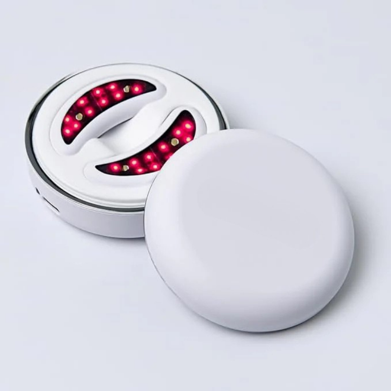 Radiant Pods – Luxuriöse Heimbehandlung für strahlende Augen mit Rotlicht & Mikroströmung
