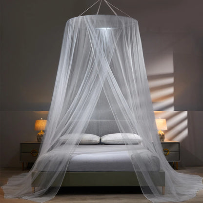 Variant image for Moskitonetz Bett – Faltbares Insektenschutznetz für Schlafzimmer und Camping, Ideal als Mückennetz für Doppelbett & Outdoor-9