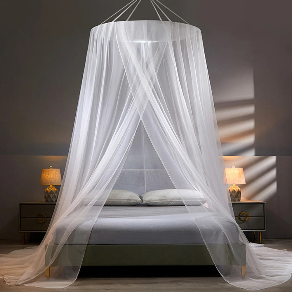 Variant image for Moskitonetz Bett – Faltbares Insektenschutznetz für Schlafzimmer und Camping, Ideal als Mückennetz für Doppelbett & Outdoor-1