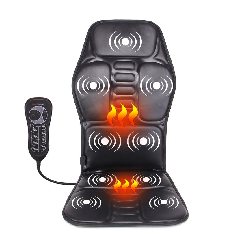 RelaxCushion - Elektrisches Rückenmassenkissen mit Wärmefunktion für Entspannung-4