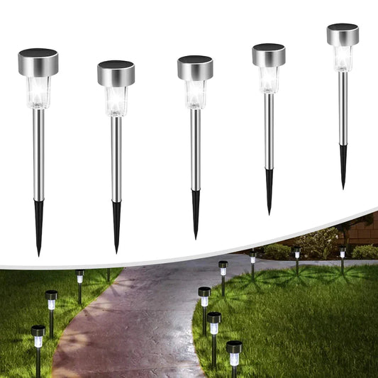 Solar-LED-Lampe für den Garten – Wetterfest, Energieeffizient mit Integriertem Lichtsensor