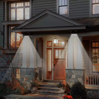 LumiGuard Solarstrahler – LED-Außenlicht mit Bewegungssensor & Fernbedienung