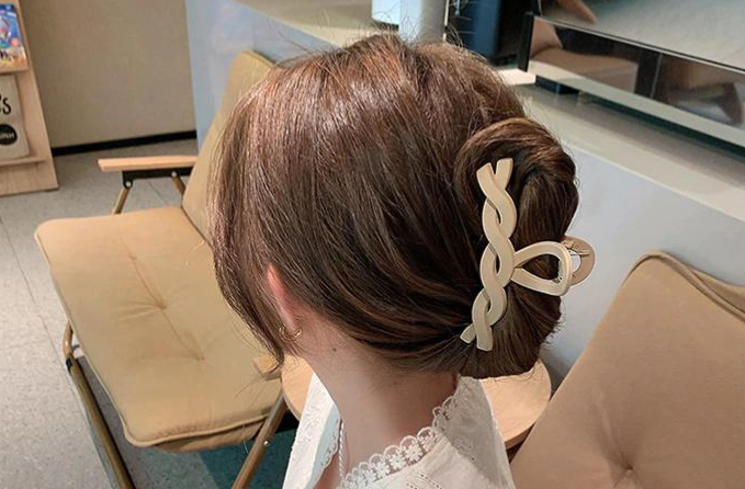 Elegantes Nackthaarzubehör Set - 3 Modische Haarclips Für Alle Haartypen-3