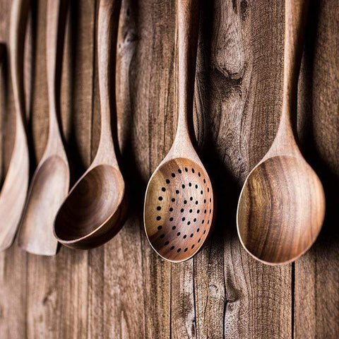 Teak Küchenutensilien Set für Ihre Küche-4