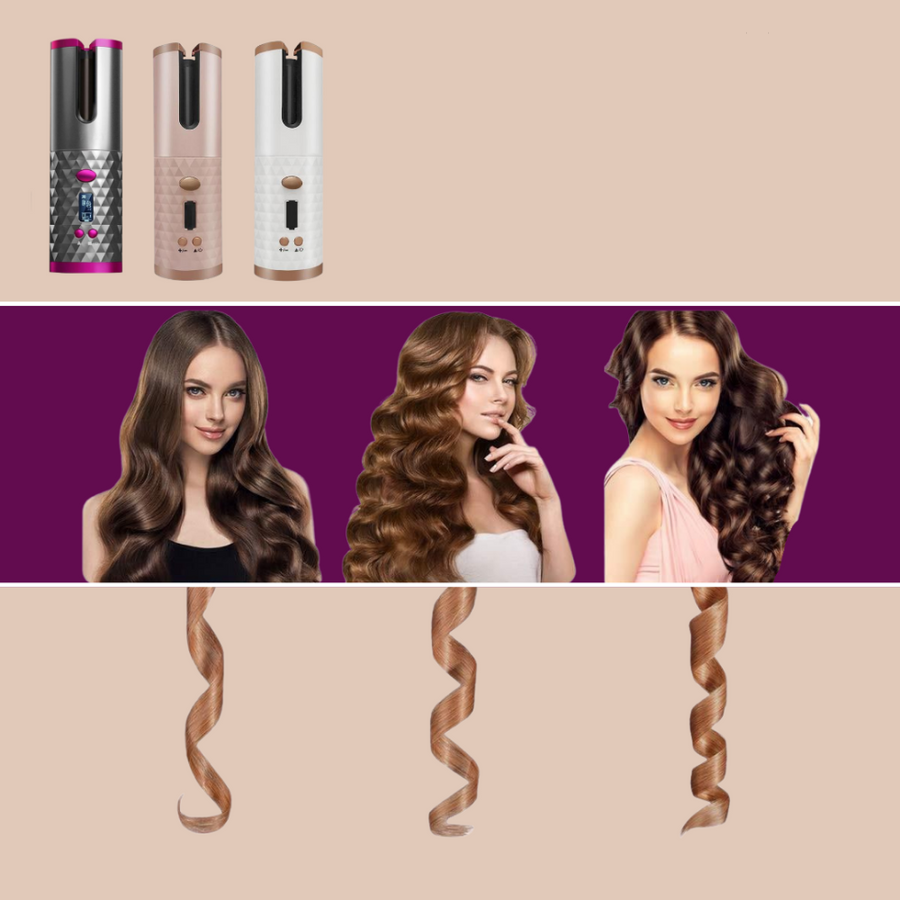 Kabelloses Lockenstyling-Gerät – für glänzende, langanhaltende Locken überall-2