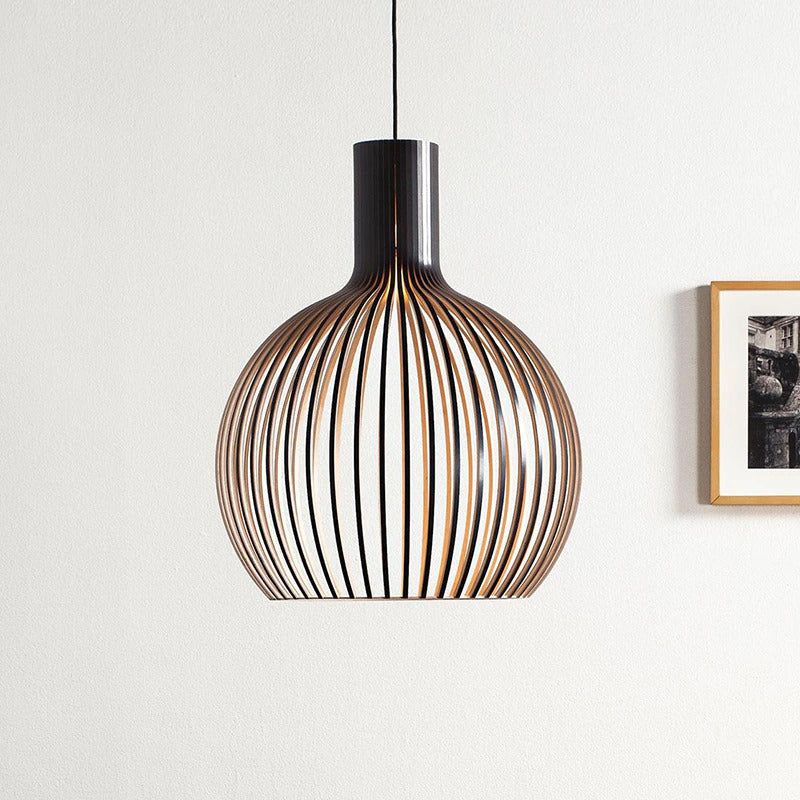 WoodArt Pendant – Handgefertigte Pendelleuchte aus Holz für warmes Ambiente
