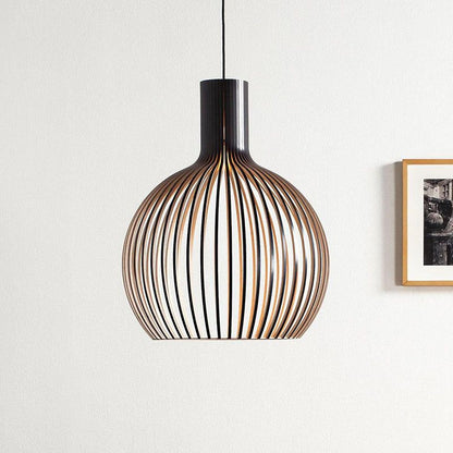 WoodArt Pendant – Handgefertigte Pendelleuchte aus Holz für warmes Ambiente