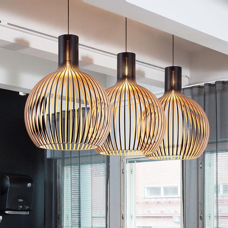 WoodArt Pendant – Handgefertigte Pendelleuchte aus Holz für warmes Ambiente