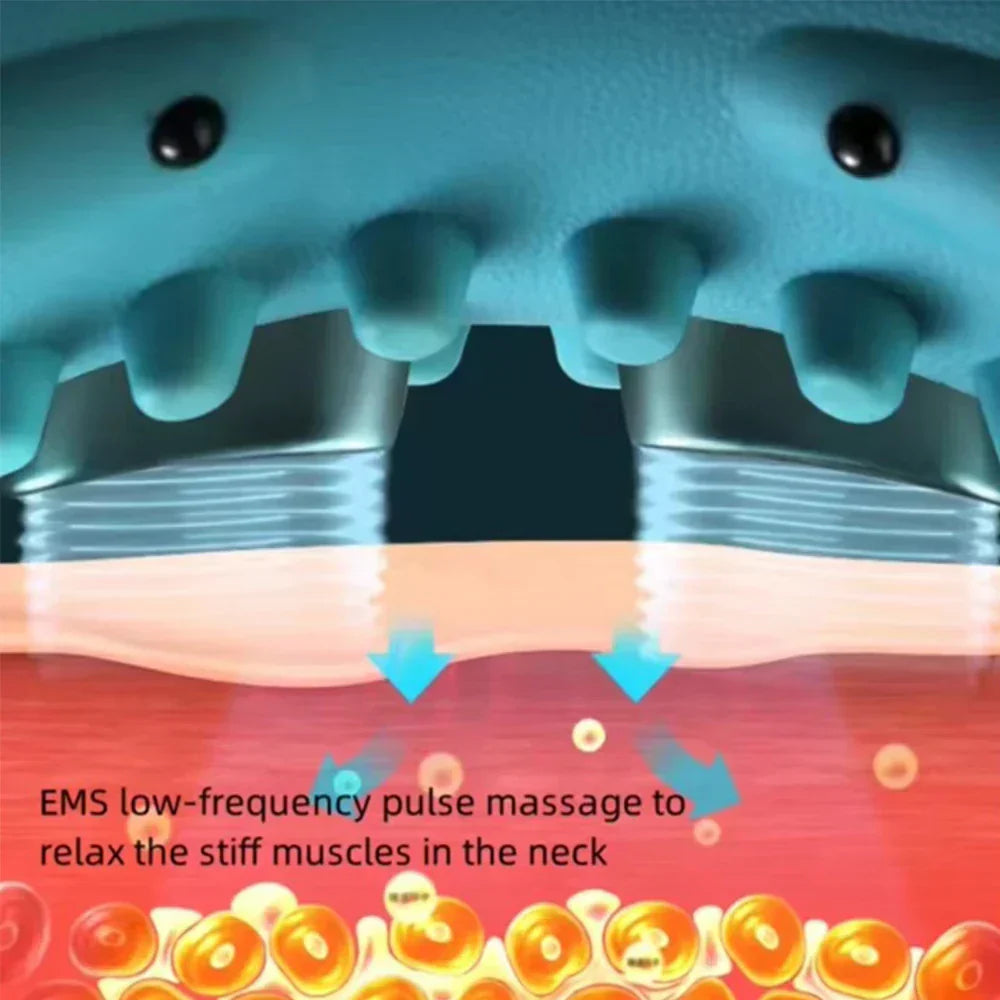 Flexease Nackenmassagegerät - EMS-Technologie für Schmerzlinderung & Entspannung-4