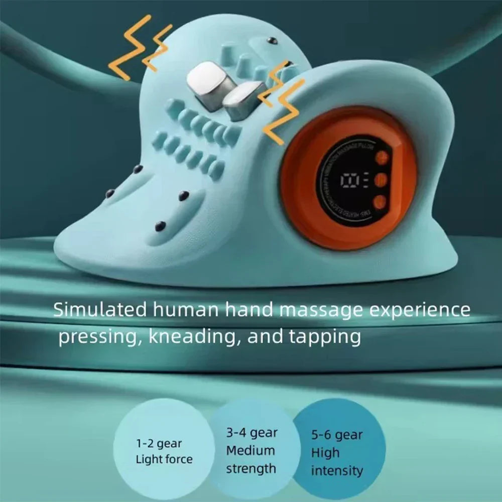 Flexease Nackenmassagegerät - EMS-Technologie für Schmerzlinderung & Entspannung-5