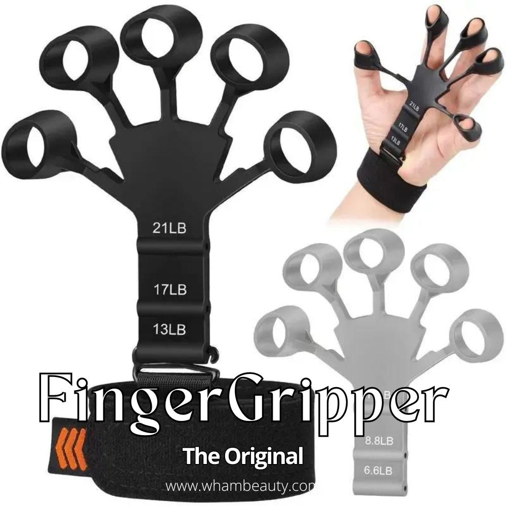 GripForce Handmuskeltrainer - Fingertrainer mit 6 Widerstandsniveaus für optimale Griffkraft-2